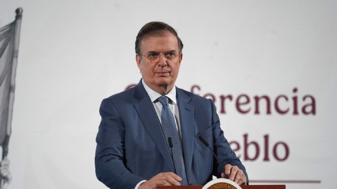 Hasta 90% de los exportadores mexicanos estarán exentos de los aranceles por un mes: Ebrard