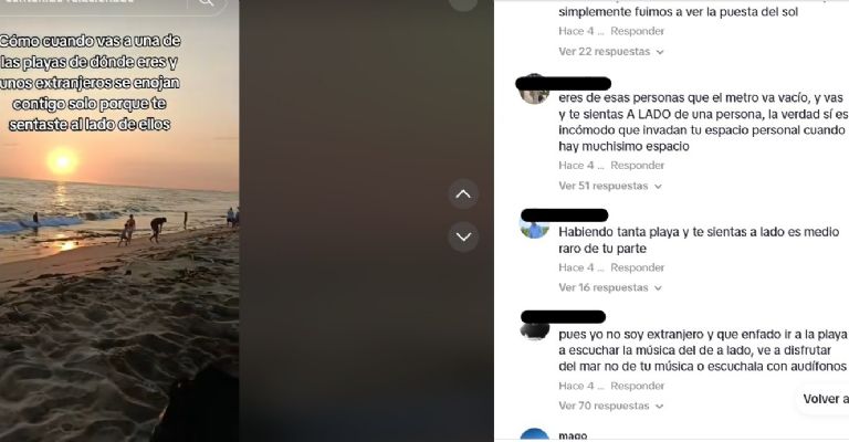 VIDEO: Mexicanas exhiben a turistas extranjeros por molestarse en playa de Oaxaca