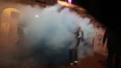 Policías recibieron con gas pimienta a manifestantes en marcha del 8M en Yucatán (Videos)