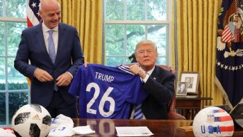 Trump liderará grupo de trabajo para preparar la Copa del Mundo 2026