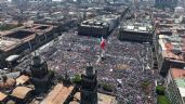 Más de 350 mil personas asistieron a la asamblea de Sheinbaum, según el gobierno de la CDMX