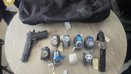 Detienen a dos hombres por asalto a joyería en Parque Delta