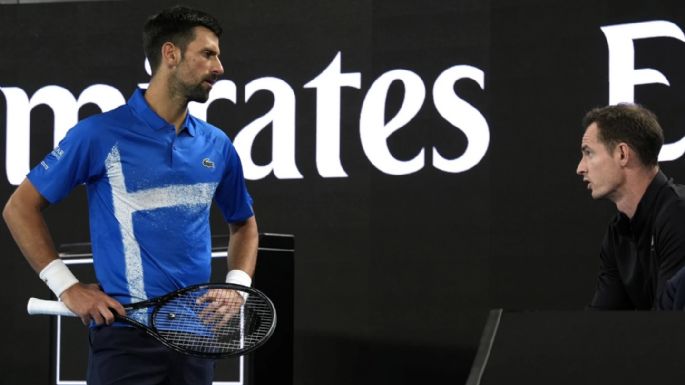 Novak Djokovic se separa de su entrenador Andy Murray dos semanas antes de Roland Garros