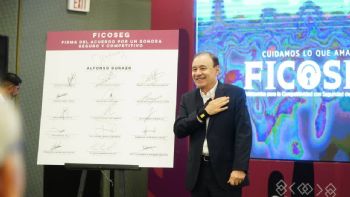 Empresarios sonorenses respaldan estrategia de seguridad del gobernador Durazo con creación de Ficos