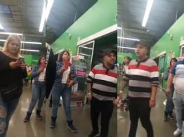 Presuntos farderos hieren a policía en Bodega Aurrerá; otros casos similares se viralizan