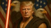 Foto ilustrativa de la nota titulada: Trump aprovecha Día de Star Wars para criticar a líderes del narco