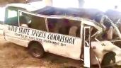 Foto ilustrativa de la nota titulada: Autobús cae de puente en Nigeria y mueren 22 atletas en Nigeria