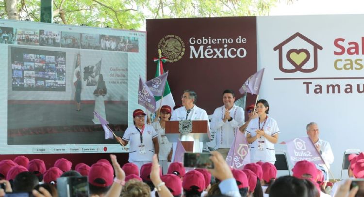 Inicia Américo Villarreal Salud Casa por Casa en Tamaulipas