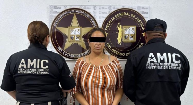Capturan en San Luis Río Colorado a Mariana “N”, requerida en EU por tráfico de droga