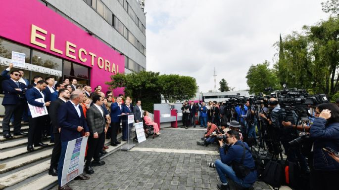 PRI acude al INE para impugnar la elección al Poder Judicial