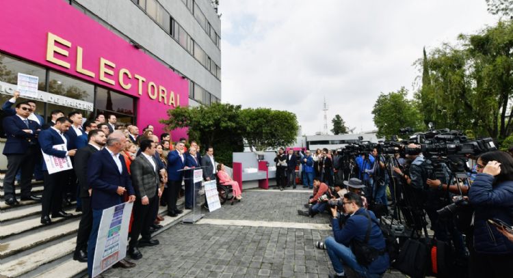 PRI acude al INE para impugnar la elección al Poder Judicial