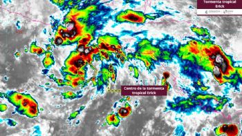 Se forma la tormenta tropical Erick; amenaza con ser huracán categoría 2