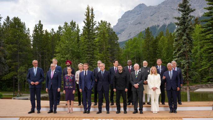 Así fue la participación de Claudia Sheinbaum en la Cumbre del G7 (Fotogalería y video)