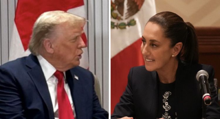 Sheinbaum conversa con Trump; destaca coincidencia en trabajar juntos
