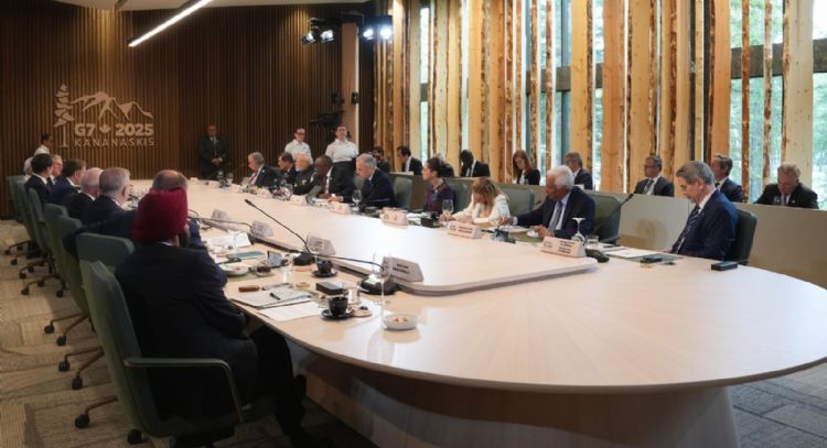 Sheinbaum propone Cumbre Mundial por el Bienestar; aboga en el G7 por migrantes