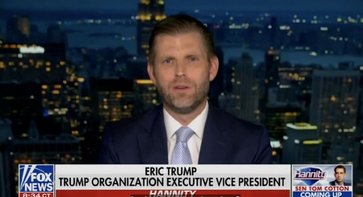 Eric Trump: si México disparara cohetes a EU “sería decapitado” en cuatro segundos (Video)