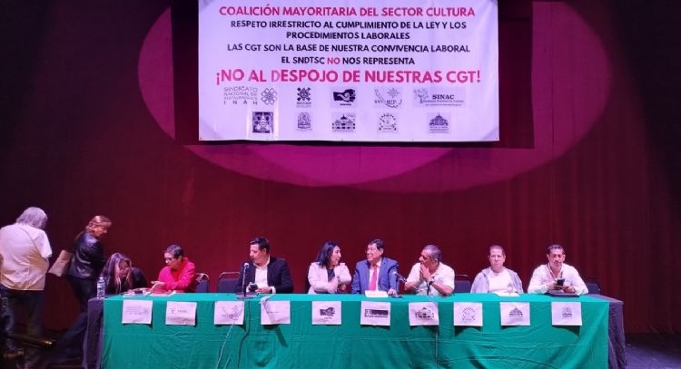 Sindicatos de cultura convocan a protesta, exigen audiencia con Curiel de Icaza