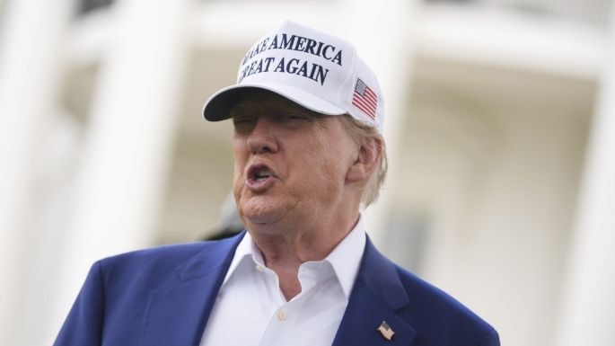 "Nadie sabe": Trump no confirma si ordenará ataques contra Irán