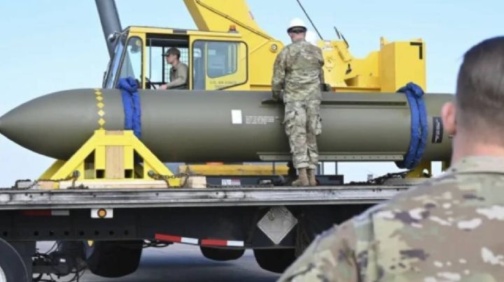 La bomba antibúnker de EU, la única capaz de destruir las instalaciones nucleares subterráneas de Irán