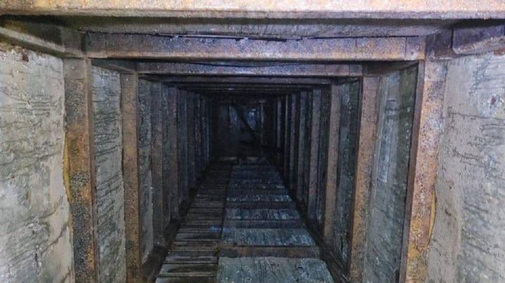 Descubren narcotúnel de 600 metros de longitud que conecta Tijuana con EU