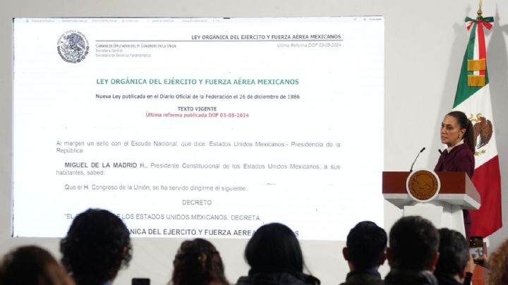 Por ignorancia, críticas a la Ley de la Guardia Nacional: Sheinbaum