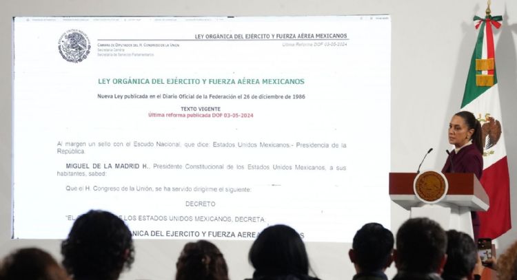 Por ignorancia, críticas a la Ley de la Guardia Nacional: Sheinbaum