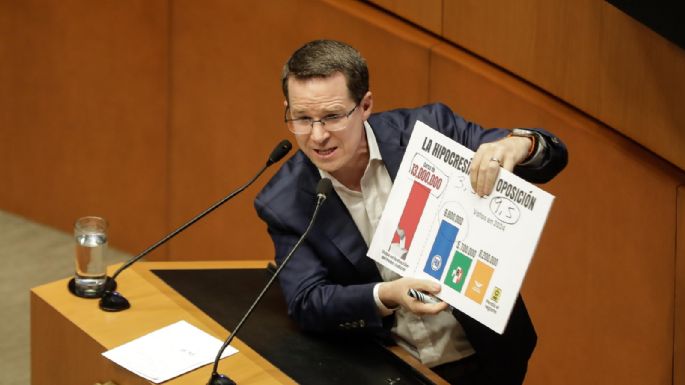 “Hicieron mierda al Poder Judicial”: Ricardo Anaya; se da un agarrón con Fernández Noroña (Video)