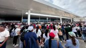 Foto ilustrativa de la nota titulada: La CNTE bloquea el acceso al aeropuerto de Mérida