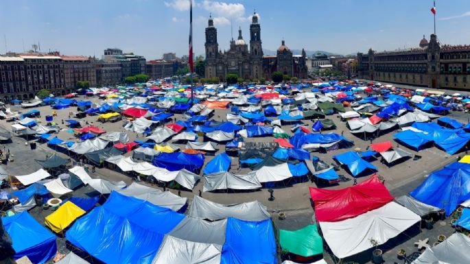 La CNTE retira su plantón del Zócalo y regresa a las aulas, pero mantiene sus reclamos