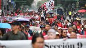 Foto ilustrativa de la nota titulada: CNTE vuelve a tomar las calles en CDMX; exige homologación de prestaciones y bonos