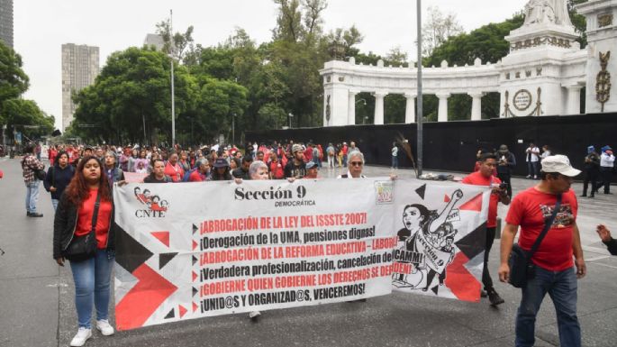 Tras nueva marcha de la CNTE, autoridad educativa recibirá el lunes a integrantes de la disidencia