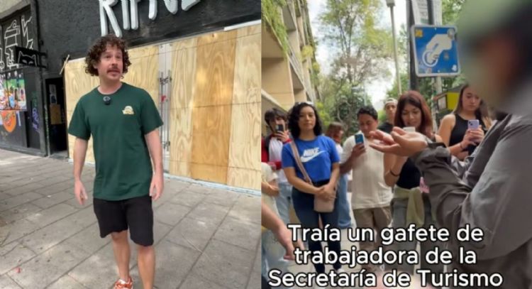 Luisito Comunica: Sectur se deslinda de mujer que lo encaró tras marcha contra la gentrificación