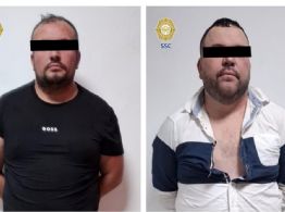 Detienen a dos presuntos integrantes de la Unión Tepito en la alcaldía Venustiano Carranza