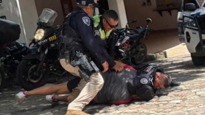 Turistas denuncian que fueron golpeados y retenidos por policías en Tepoztlán (Video)