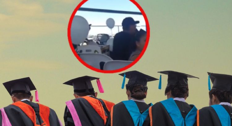 Balacera interrumpe graduación en secundaria de Baja California Sur (VIDEO)