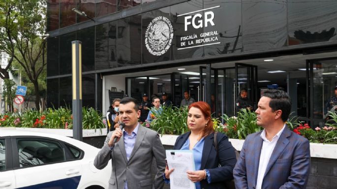 PAN denuncia ante la FGR a Ricardo Mejía Berdeja; lo acusa de nexos con el crimen organizado