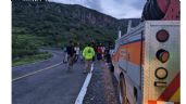 Foto ilustrativa de la nota titulada: Rescatan a 17 personas atrapadas en cascadas de Tarimoro, Guanajuato, por inundaciones