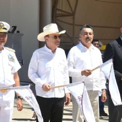 Gobernador Durazo y Semar arrancan obras de modernización de aeropuertos de Ciudad Obregón y Guaymas