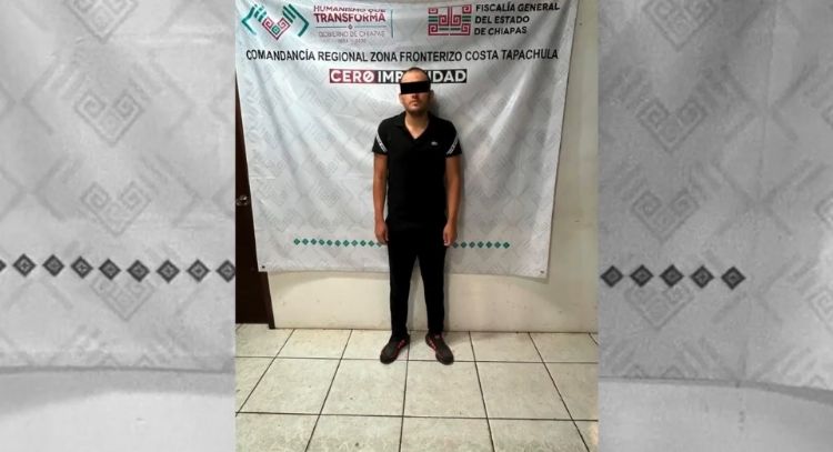 Detienen a presunto feminicida en Chiapas; asesinó en habitación de hotel a su pareja sentimental
