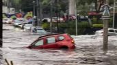Foto ilustrativa de la nota titulada: Activan alerta roja por lluvias en Magdalena Contreras; corriente arrastra varios autos (Videos)