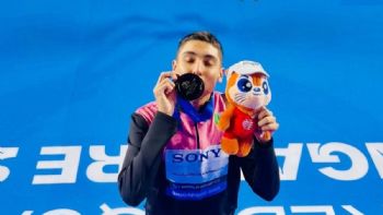 Diego Villalobos sube al podio con histórico bronce en Campeonato Mundial de Deportes Acuáticos