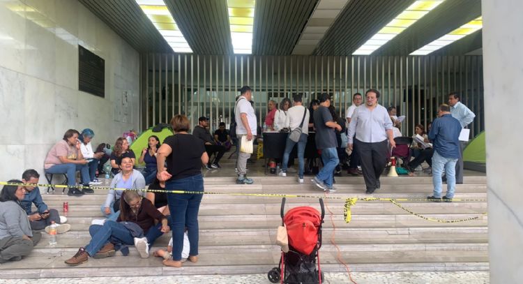 Empleados "batean" propuesta para levantar el paro del Poder Judicial en la CDMX