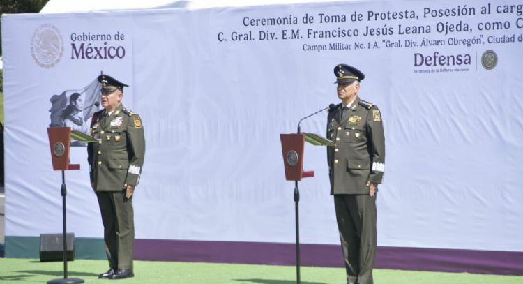 Designan a Francisco Jesús Leana Ojeda como nuevo comandante del Ejército