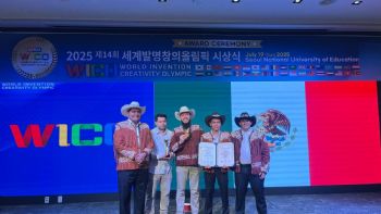 Triunfo histórico: conquistan estudiantes tamaulipecos oro y Grand Prize en WICO 2025