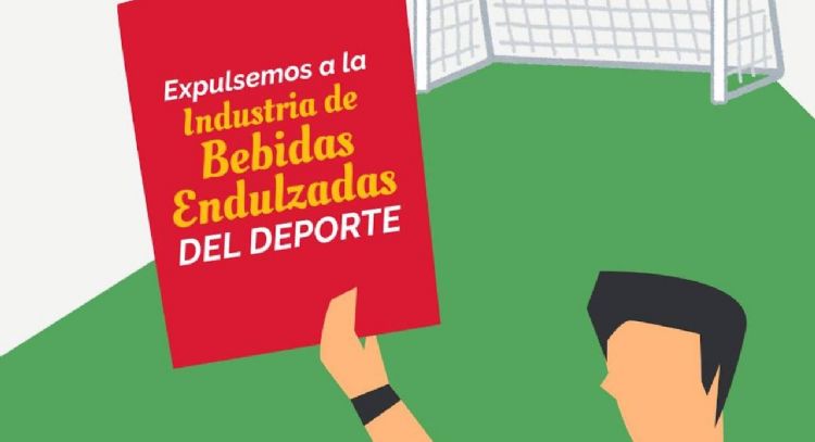 ONG llaman a no aceptar patrocinio de refresqueras como Coca-Cola en el Mundial