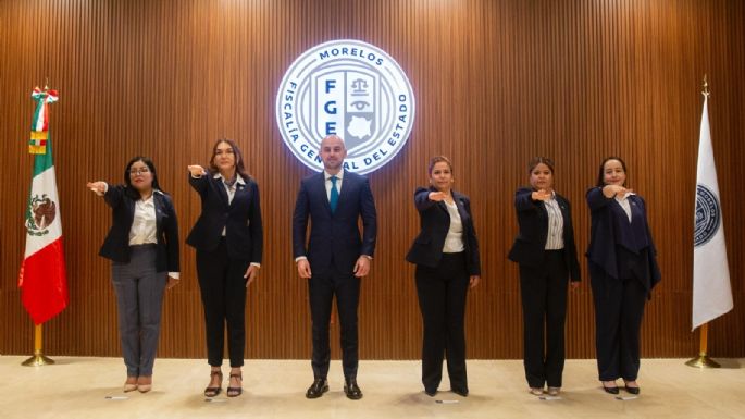 Cinco mujeres ocuparán cargos clave en Fiscalía de Morelos
