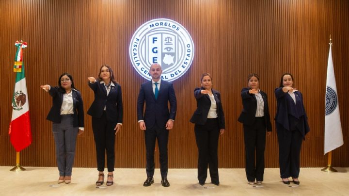 Cinco mujeres ocuparán cargos clave en Fiscalía de Morelos