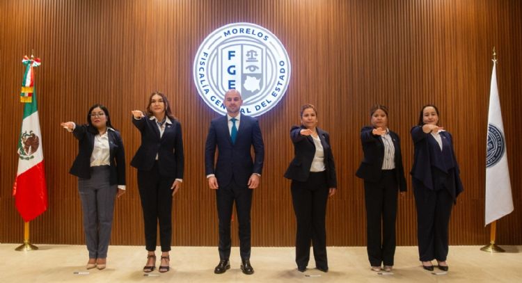 Cinco mujeres ocuparán cargos clave en Fiscalía de Morelos