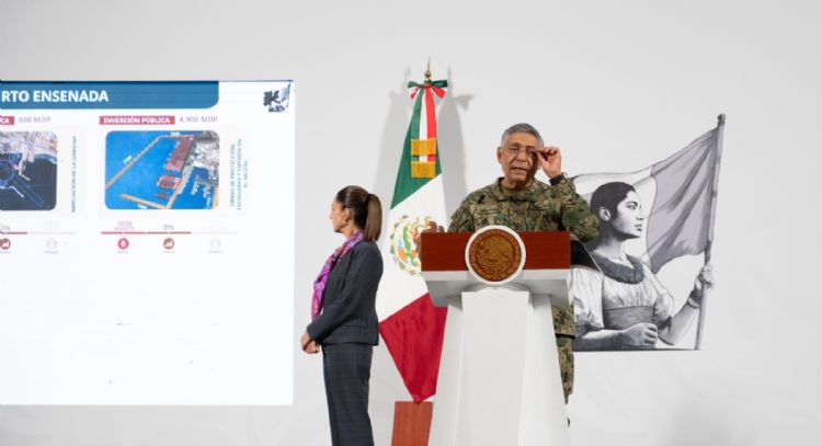 Sheinbaum anuncia consulta pública para megapuerto El Sauzal; ofrecen “parque” a surfistas