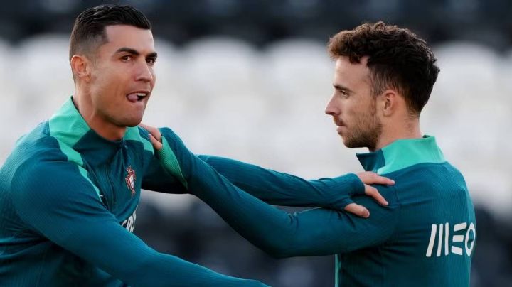 Así reaccionó Cristiano Ronaldo a la muerte de Diogo Jota, su compañero de selección
